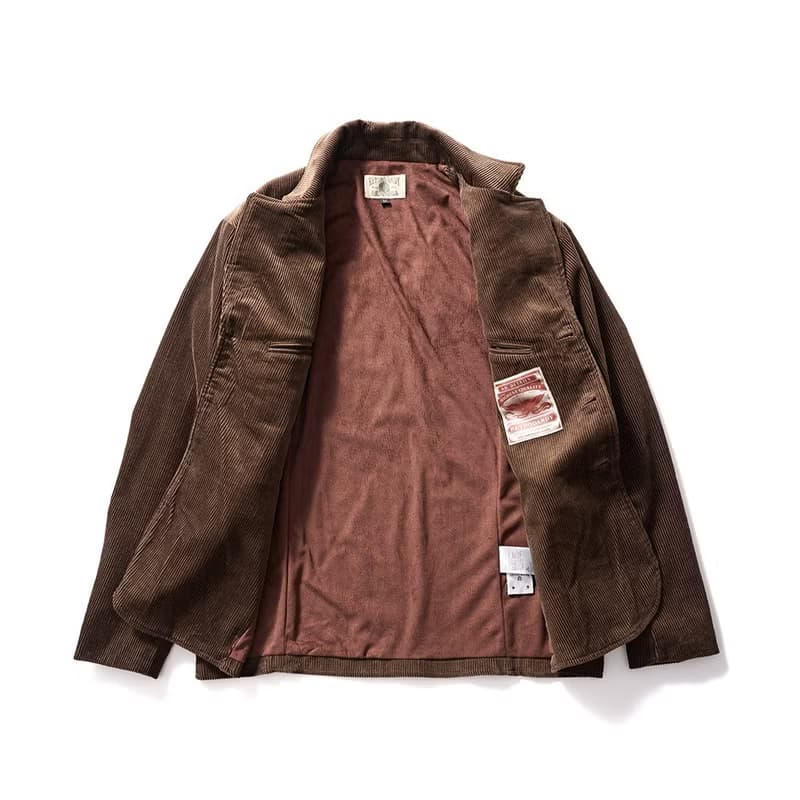 Western Corduroy Jacket - 咖啡色 Brown