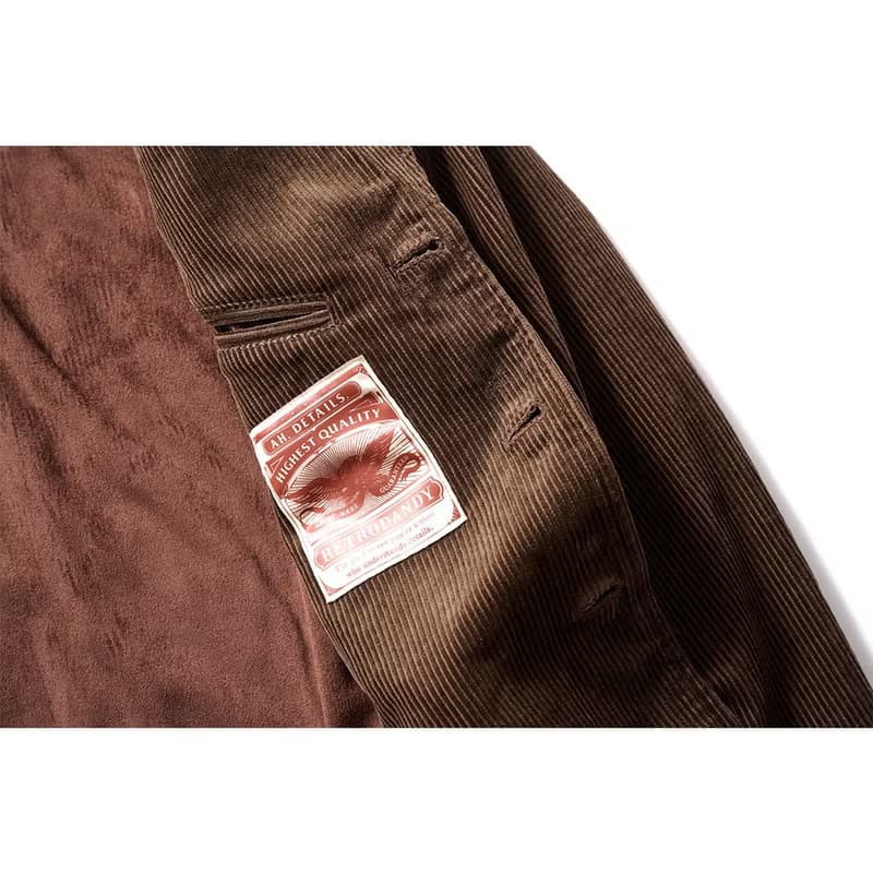 Western Corduroy Jacket - 咖啡色 Brown