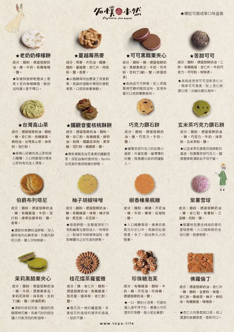 【常溫出貨】柚香磅蛋糕禮盒+2包小餅乾(小包裝)【2入組】