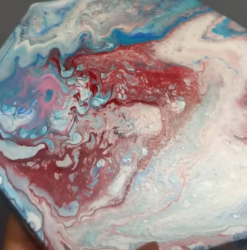 【體驗】流體畫體驗 流動畫 潑灑 隨性創作 七夕 情人節 禮物 閨蜜