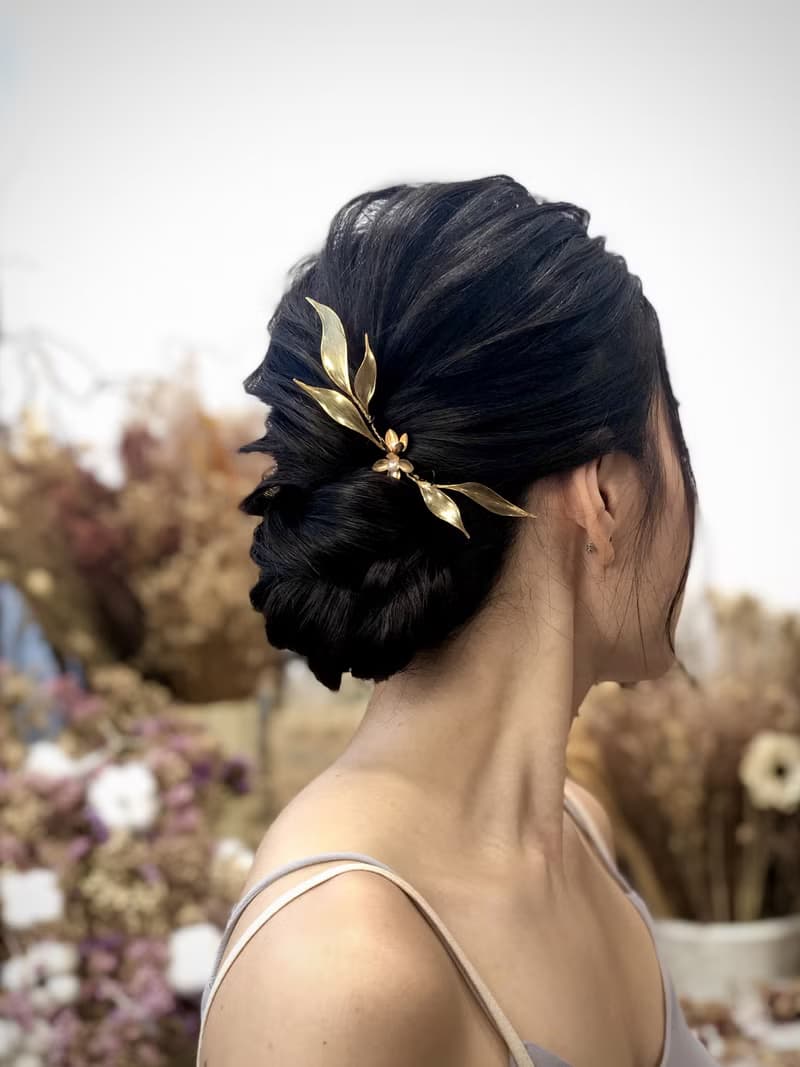 Liora - 淡水珍珠 典雅復古 新娘頭飾 手工繞線 結婚禮物