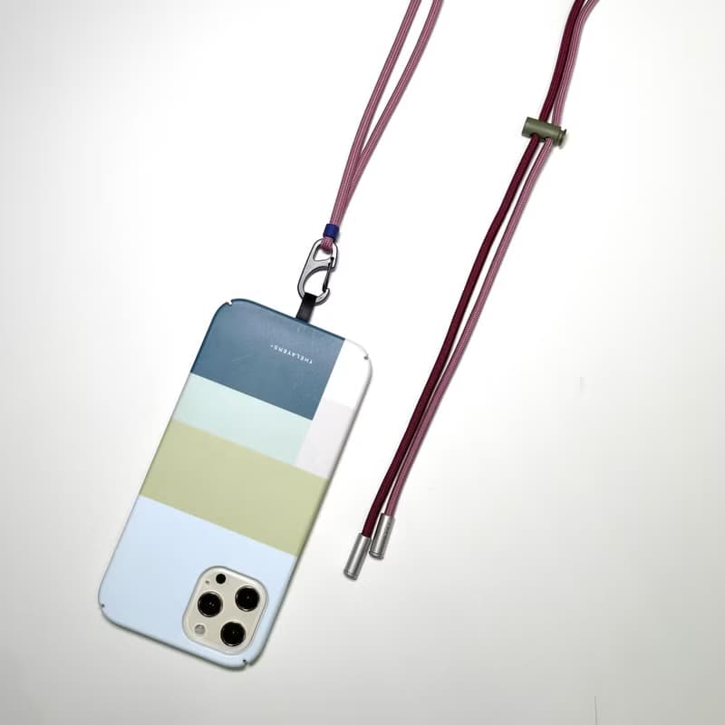 【Pinkoi 獨家發售】拼色可拆式手機掛繩 防摔掛頸電話背帶斜背帶