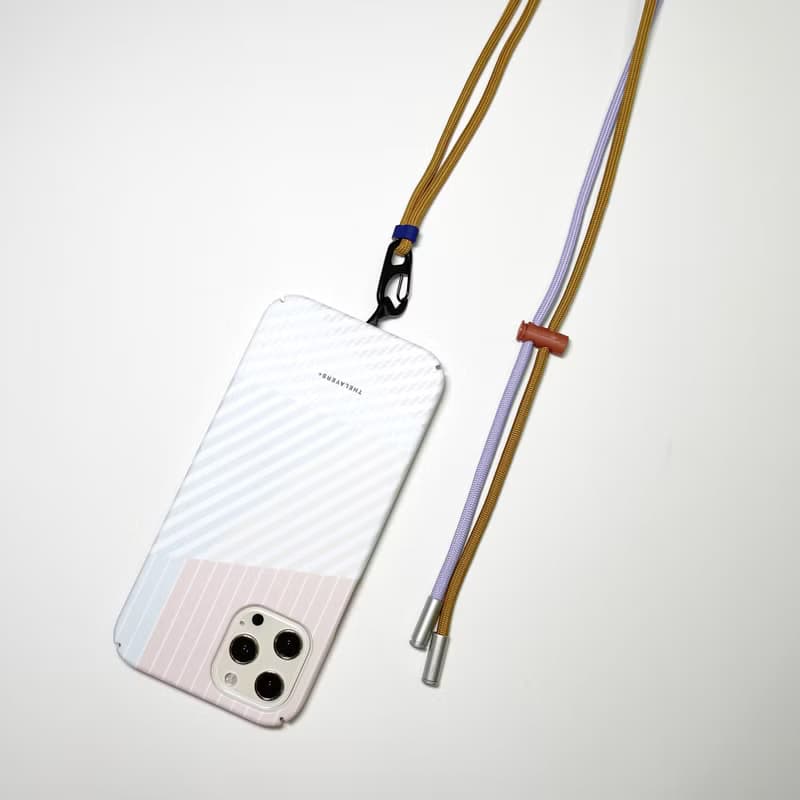 【Pinkoi 獨家發售】拼色可拆式手機掛繩 防摔掛頸電話背帶斜背帶