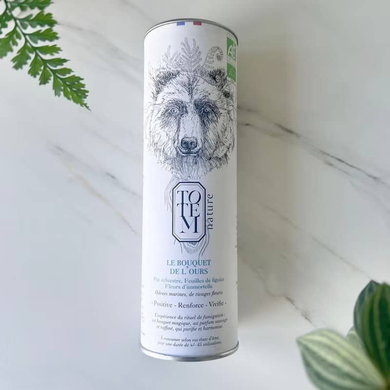 法國Totem Nature 有機淨化薰香 - 熊花束