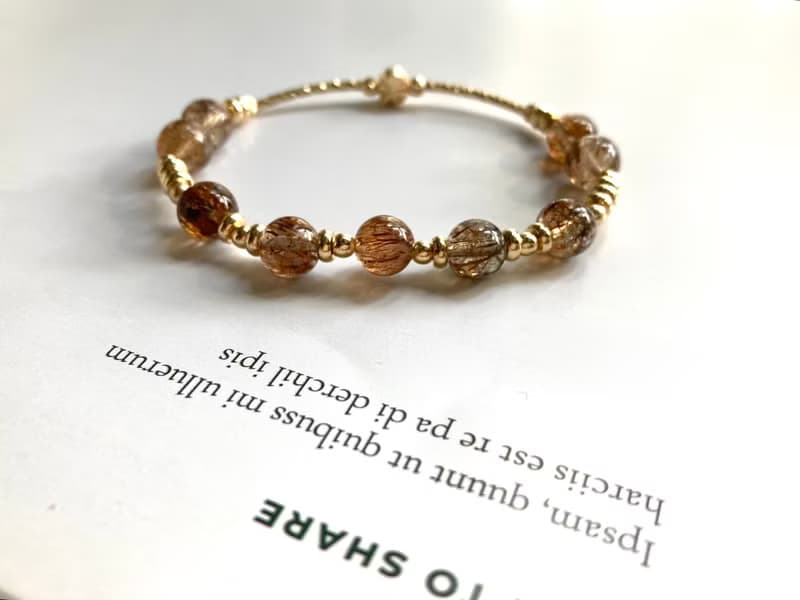 黑金超七半圈水晶手環 能量強大 搭配時尚高貴