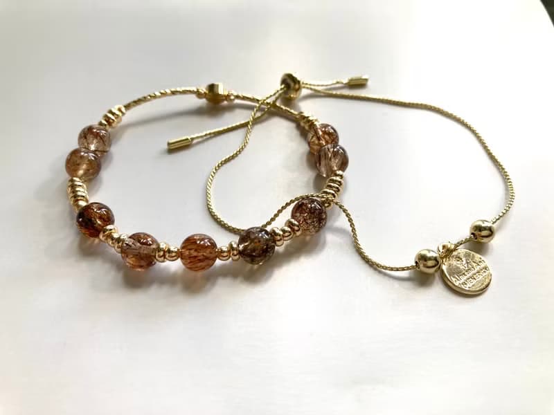 黑金超七半圈水晶手環 能量強大 搭配時尚高貴