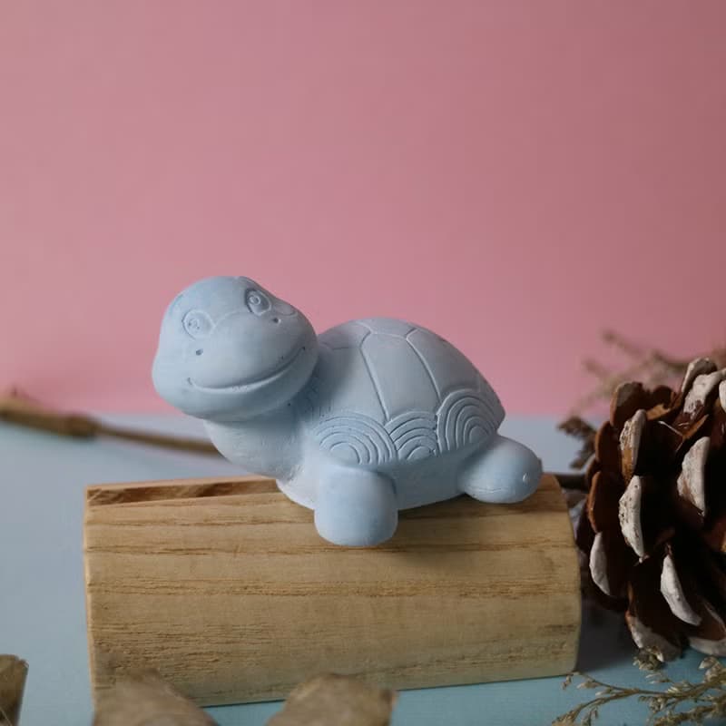 藍厚烏龜(2入)  硅藻/除臭/防潮/擴香石/烏龜造型/情人禮物