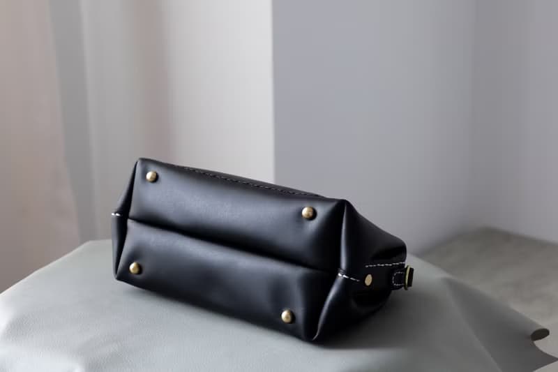 天使之眼 复古横版医生包斜挎包 手提口金包 巧克力色