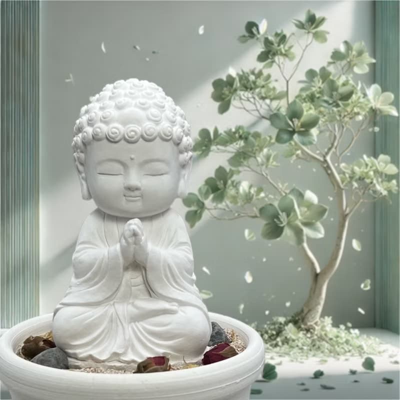 開運 送禮 佛藝新美學 精油香氛擴香 淨念吉祥之順德中盤套組