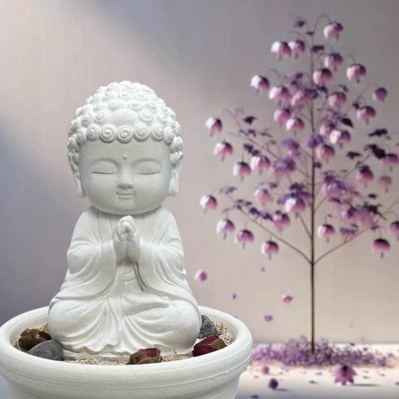 開運 送禮 佛藝新美學 精油香氛擴香 淨念吉祥之順德中盤套組
