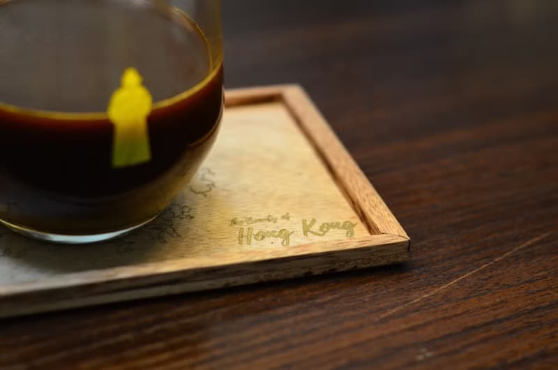 手工製木餐盤 蠟燭盤－ 香港地圖系列 可自訂圖案