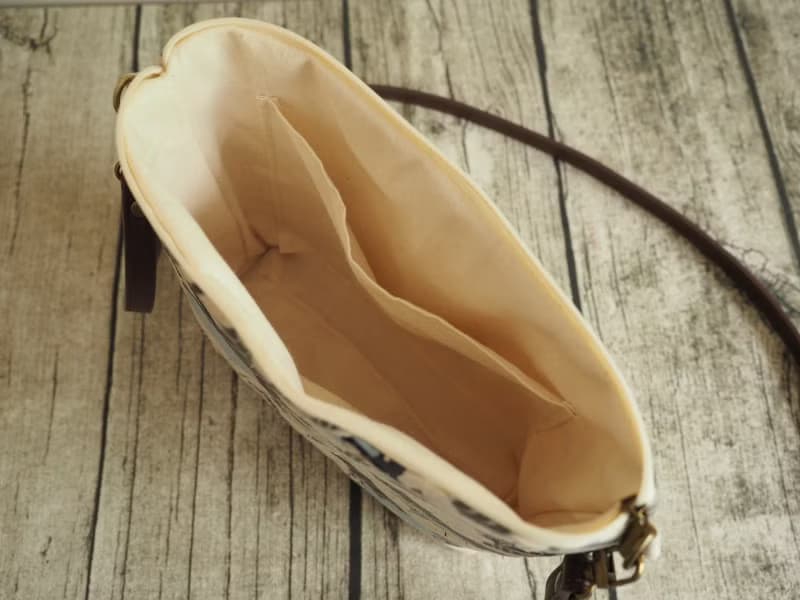 手工縫製托特側肩包帆布手袋化妝包 滑浪貓貓圖案