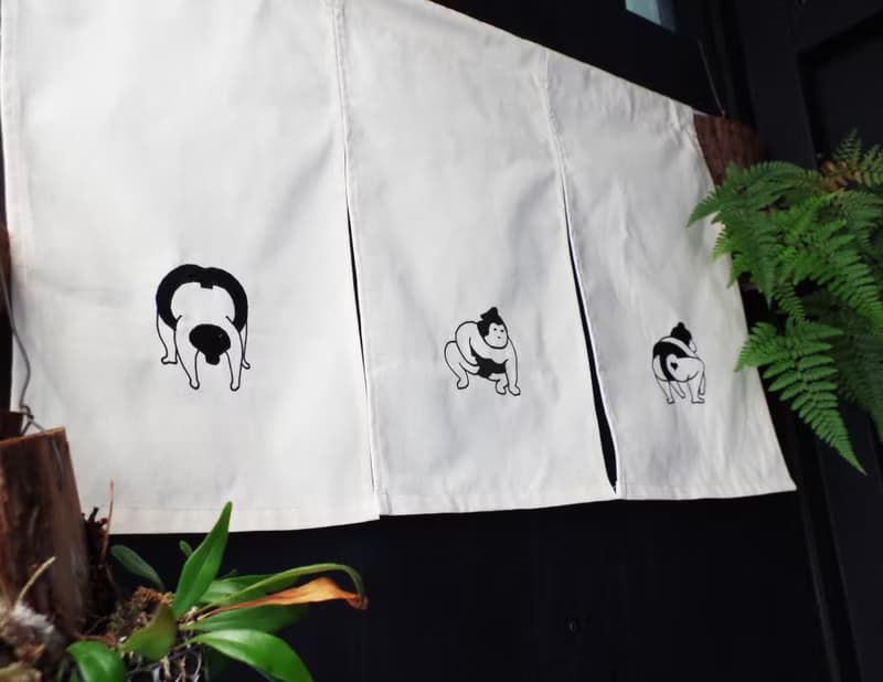 刺繡門簾(包桿式)(帆布) __家飾類 免運 文青 門簾