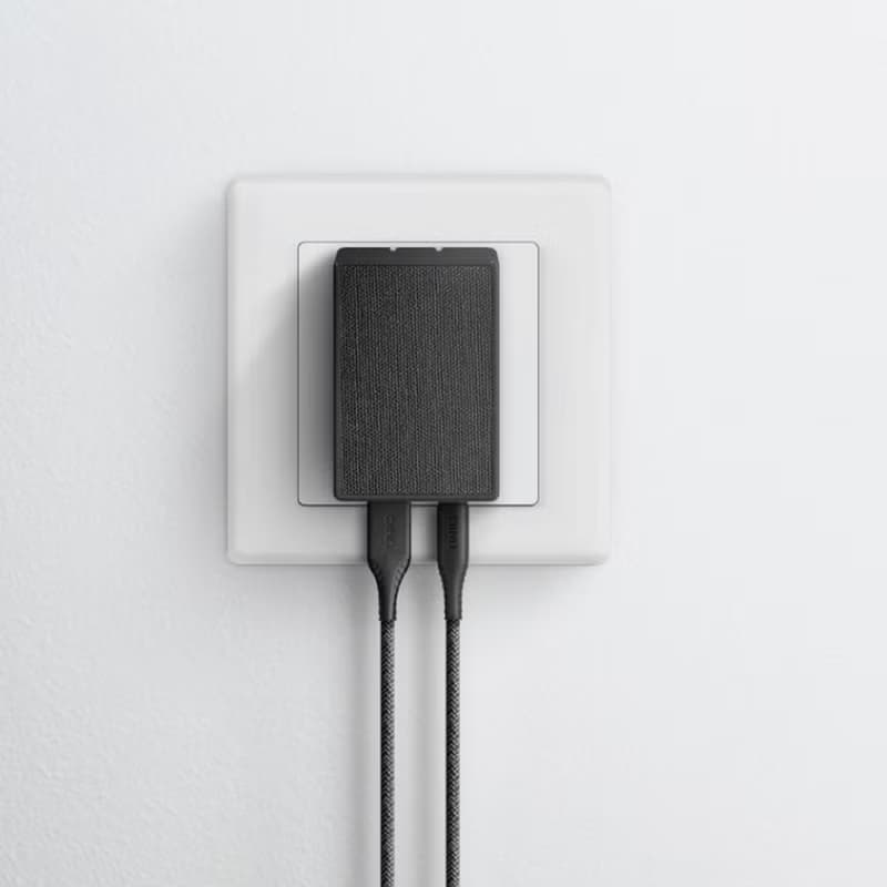 Votre Slim Duo 壁掛式20W雙孔快充頭PD+QC3.0