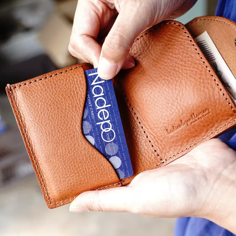 お札入れ ファスナー 財布 ミニ財布 コンパクト 革財布 レザー イタリアンレザー 革