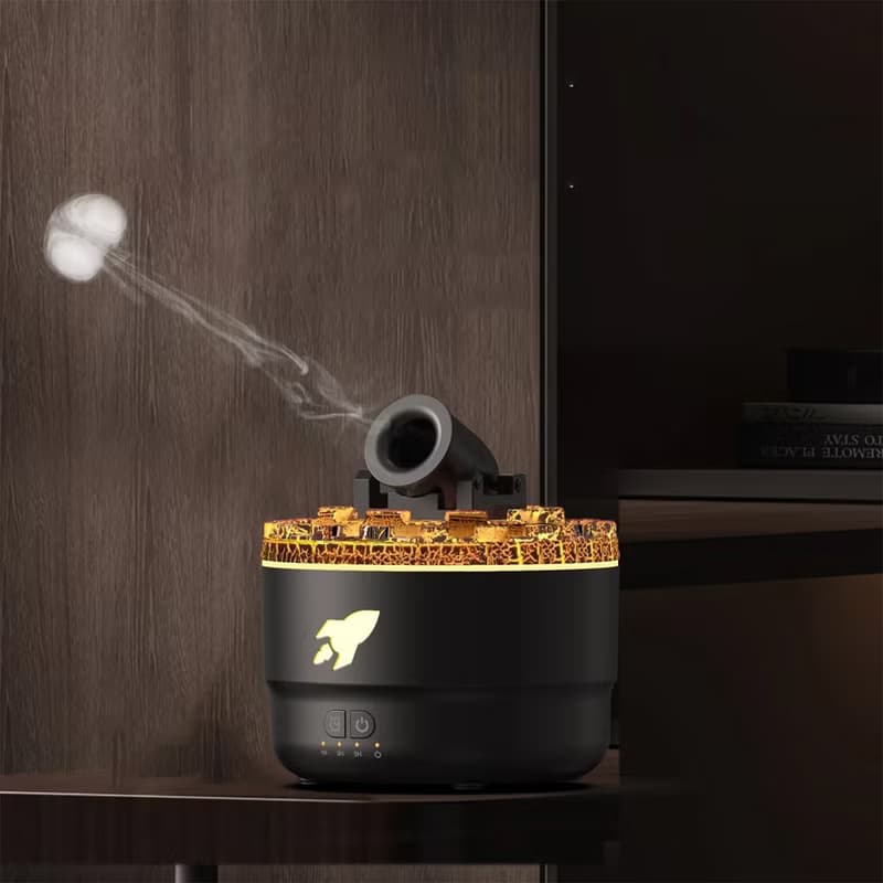 【品菲特PINFIS】創意炮型香氛機 水氧機 加濕器(送有機甜橙精油)
