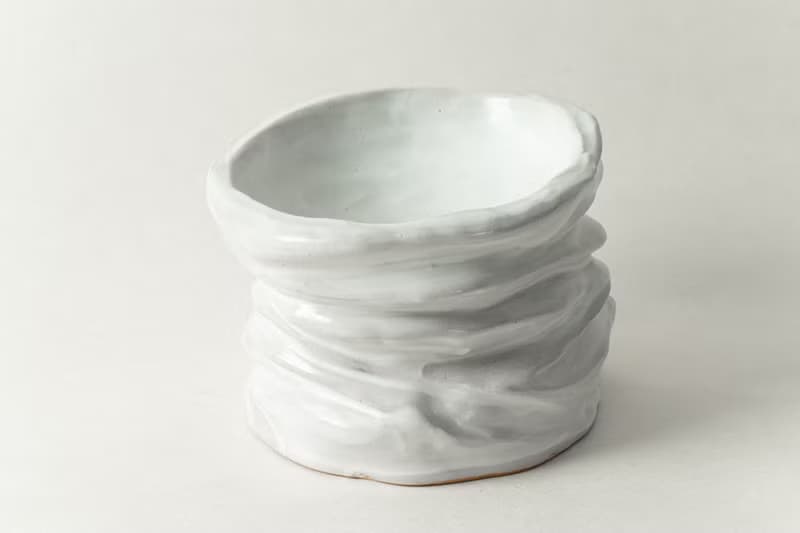Twisted  pet bowl  ペットボウル　食器スタンド　小型犬　中型犬　ネコ　陶器