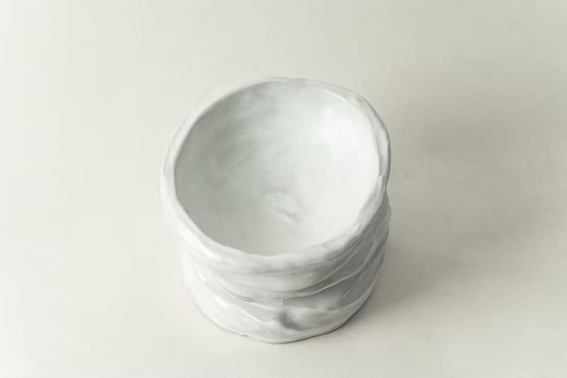 Twisted  pet bowl  ペットボウル　食器スタンド　小型犬　中型犬　ネコ　陶器