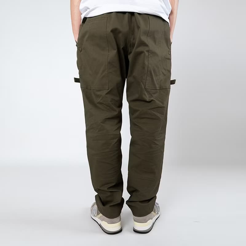 Cargo pants 多口袋可調節腰寬松微彈工裝長褲