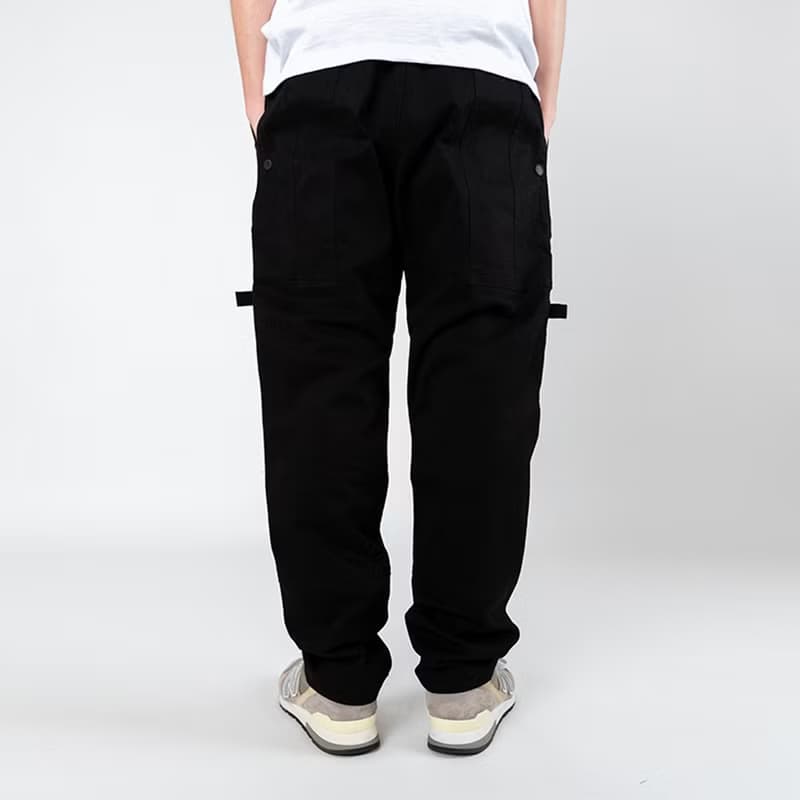 Cargo pants 多口袋可調節腰寬松微彈工裝長褲