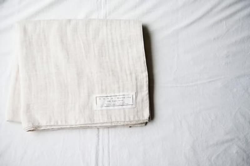 Organic Cotton and  linen　Wガーゼシーツ