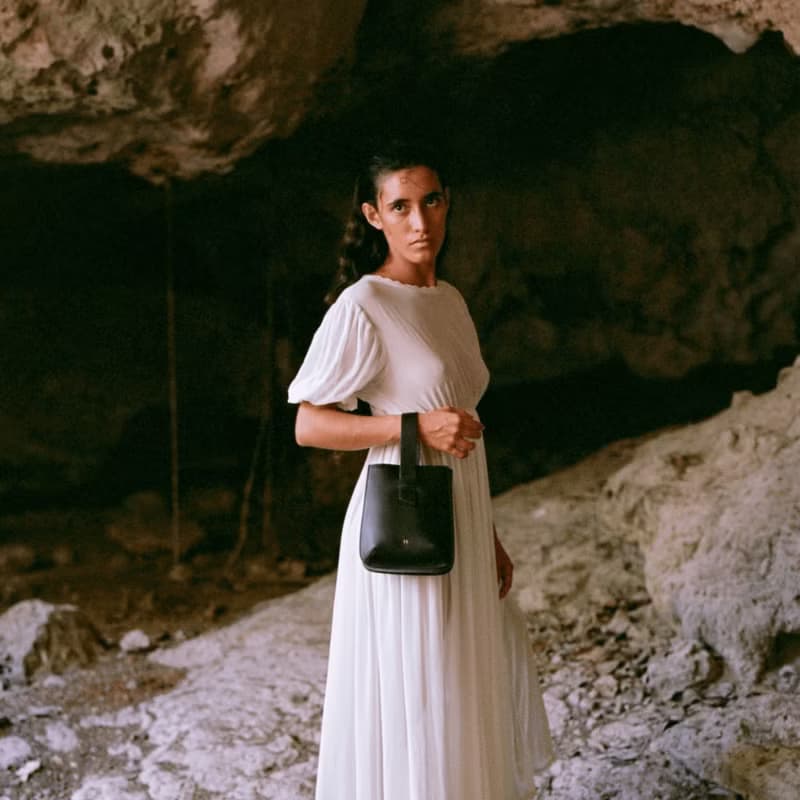 SOULMATTE 迷你 禪・手袋 斜背包 仙人掌純素皮革 環保時尚