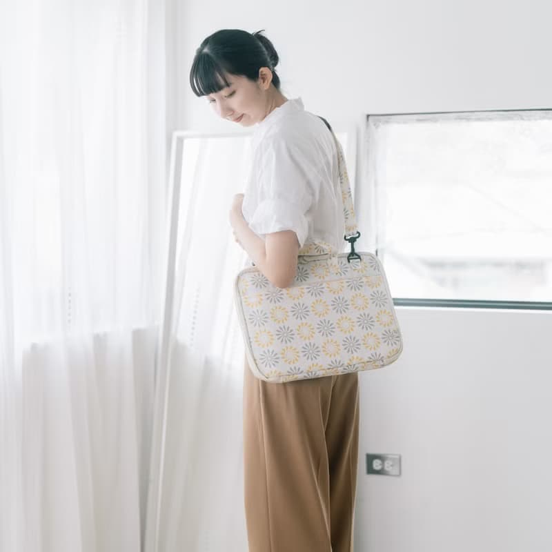 13吋筆電收納包-機能款/烏秋圈圈/向陽花田/經典新色II 筆電包