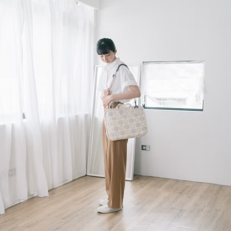 13吋筆電收納包-機能款/烏秋圈圈/向陽花田/經典新色II 筆電包