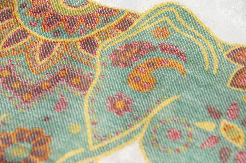 喀什米爾Cashmere 編織羊絨圍巾 純羊毛圍巾披巾 戒指絨披肩-大象