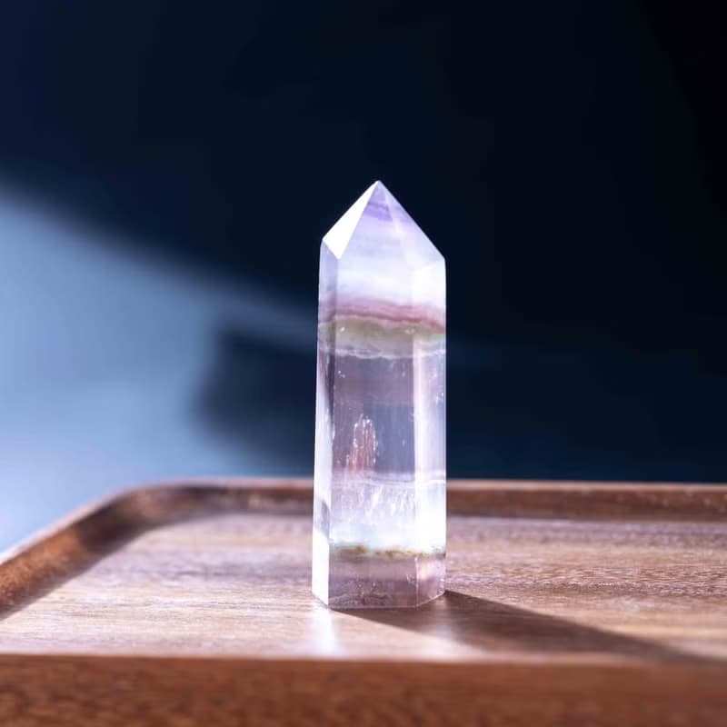 白水晶水晶柱 | 天然水晶擺件禮物