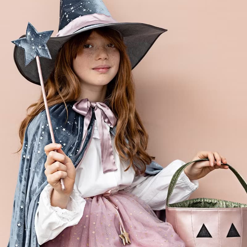 英國Mimi & Lula AW23_變裝派對-質感灰星星魔法棒