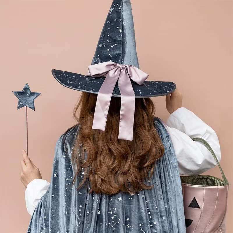 英國Mimi & Lula AW23_變裝派對-質感灰星星魔法棒