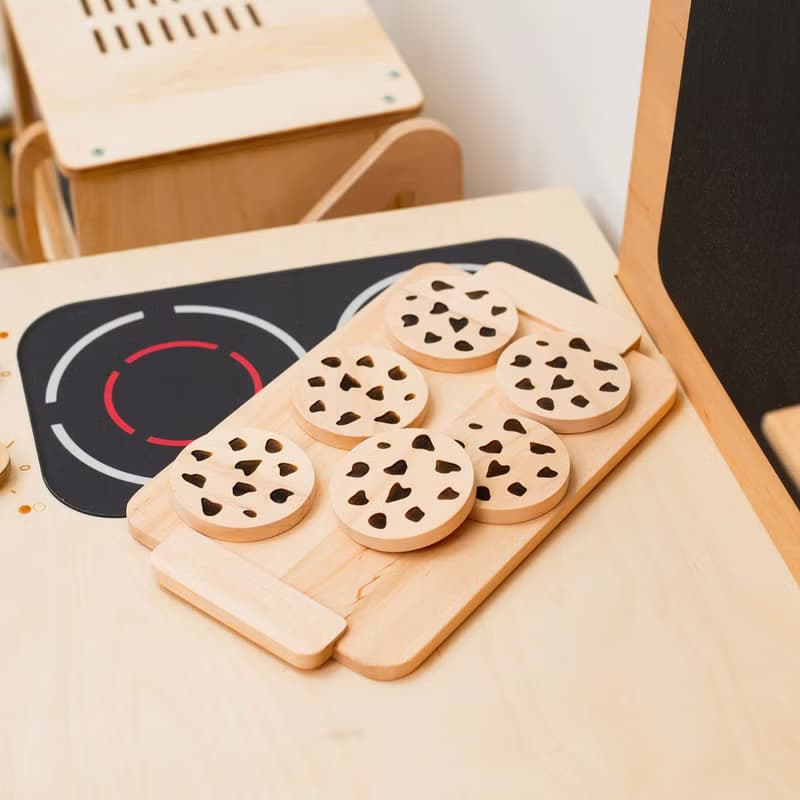 玩餅乾套裝 嬰兒蒙特梭利玩具 幼兒禮物 假裝遊戲食物