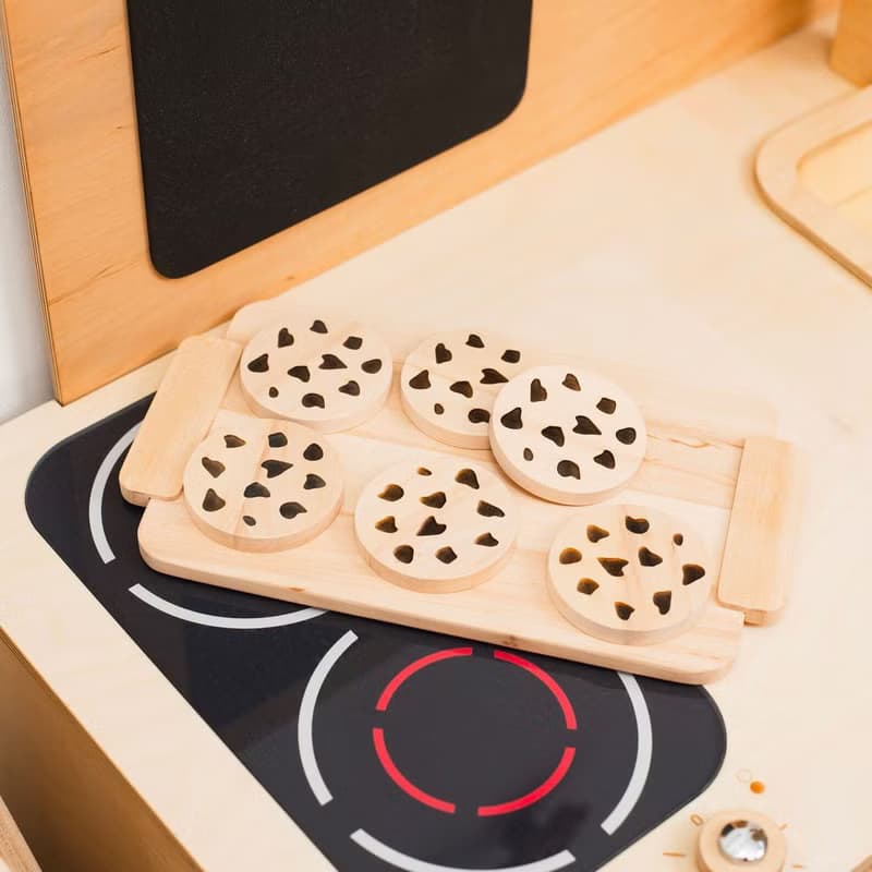 玩餅乾套裝 嬰兒蒙特梭利玩具 幼兒禮物 假裝遊戲食物