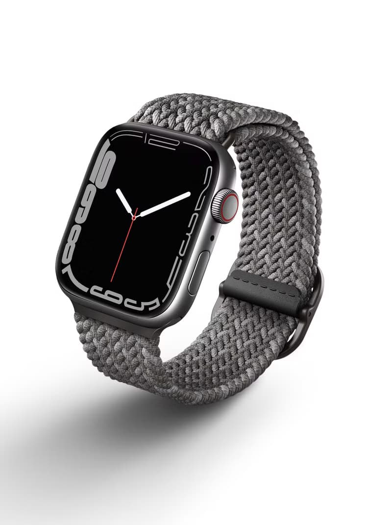 Apple Watch 42/44/45mm Aspen DE 防潑水編織錶帶-灰