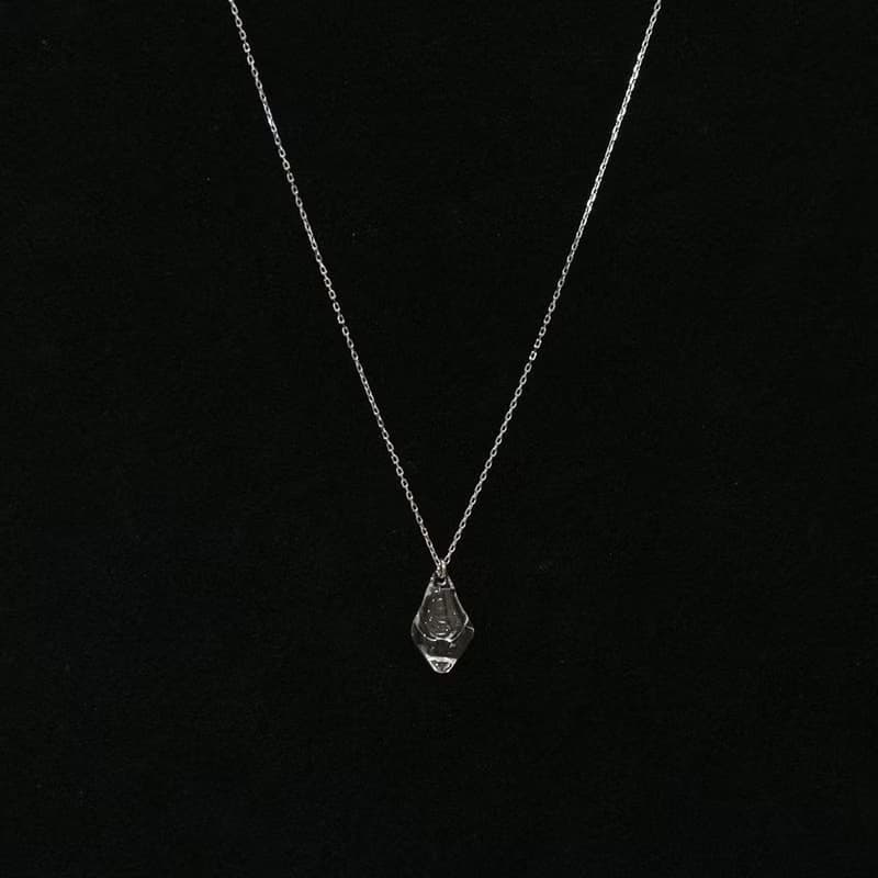 アロマネックレス アイス クリア SV925ニッケルフリーロジウムメッキ