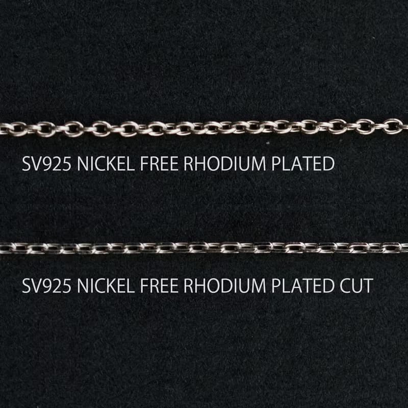 アロマネックレス アイス クリア SV925ニッケルフリーロジウムメッキ