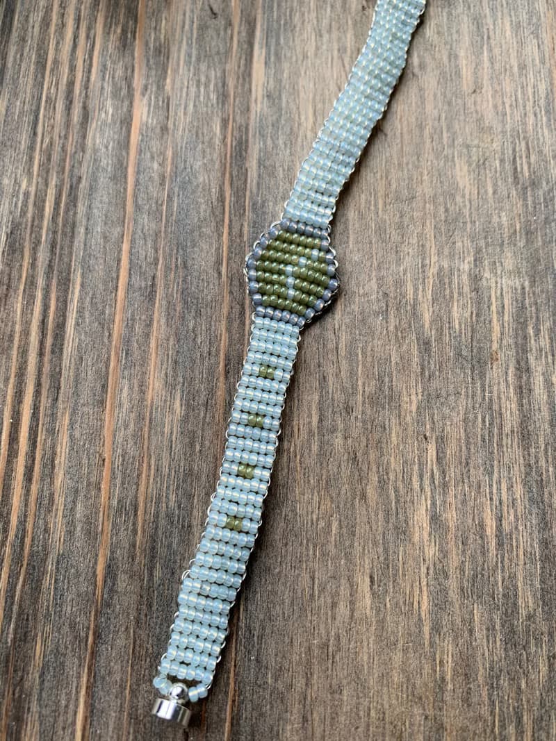 自家設計 手工珠串錶型手鍊