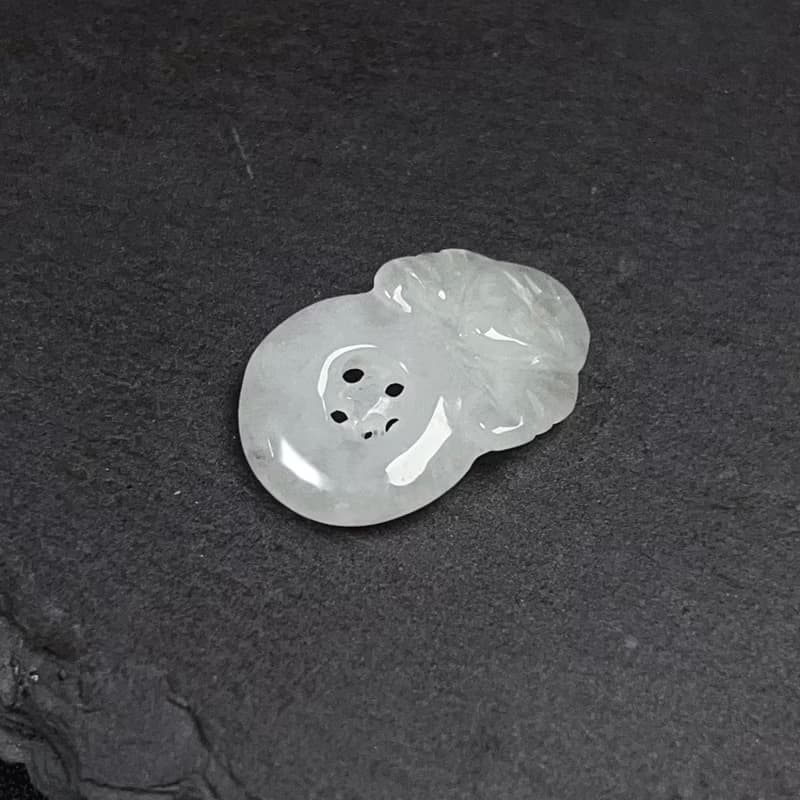 【福在眼前】冰種翡翠福貝項鍊 | 天然緬甸玉A貨翡翠 | 送禮
