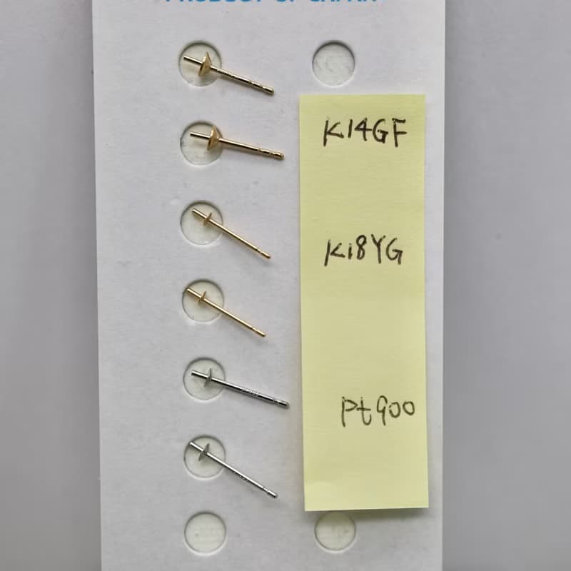 日本直送 數量限定 7.5mm天然色巴洛克形Akoya珍珠耳環 耳釘 耳飾