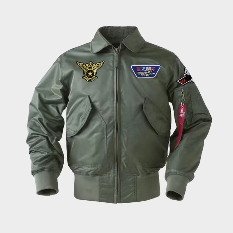 【送爸爸禮物】訂製軍旅工裝風棉服飛行夾克