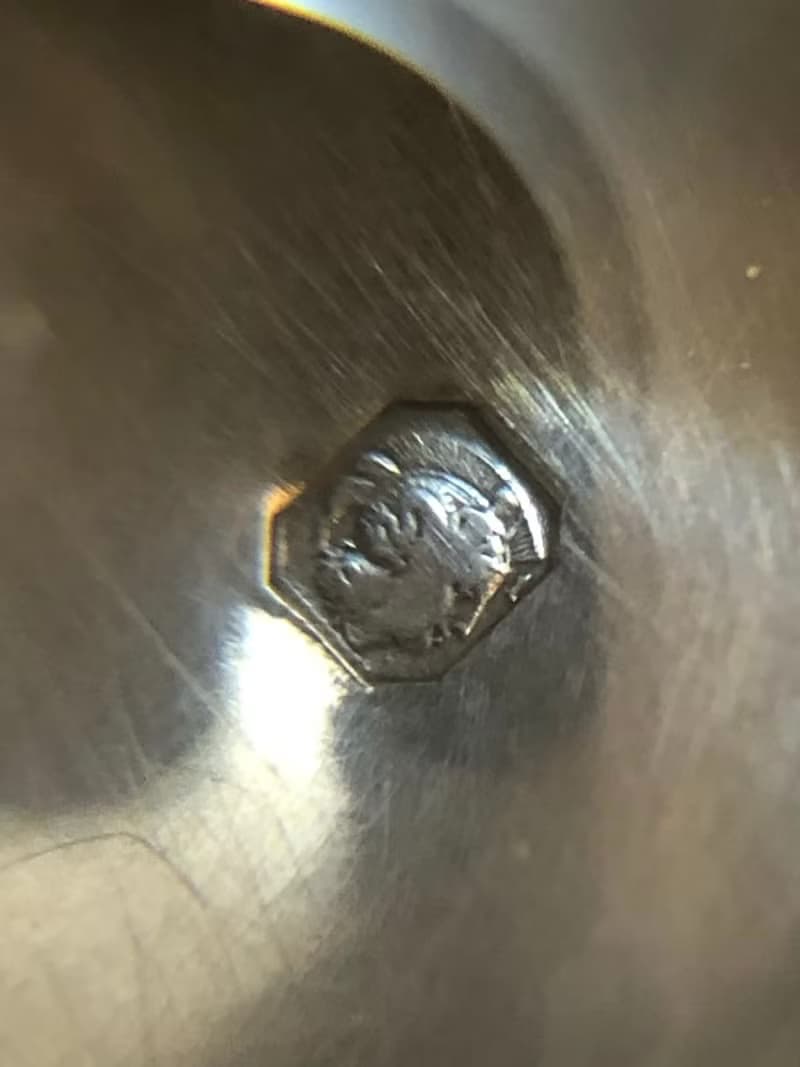 法國貴族La Popelinière侯爵家族 新古典風格 烏木柄純銀壺