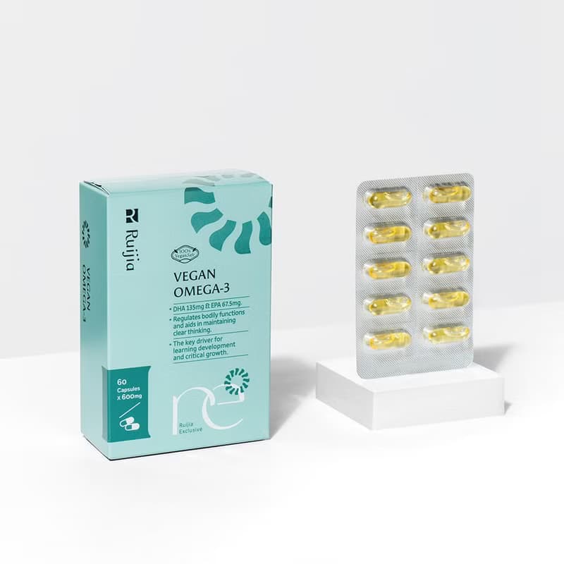 思緒活絡孕哺推薦 Life's Omega純素藻油(60粒/盒)
