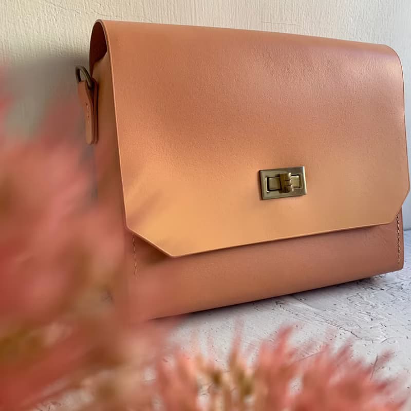 巧克力方包 皮包 肩背包 手拿包