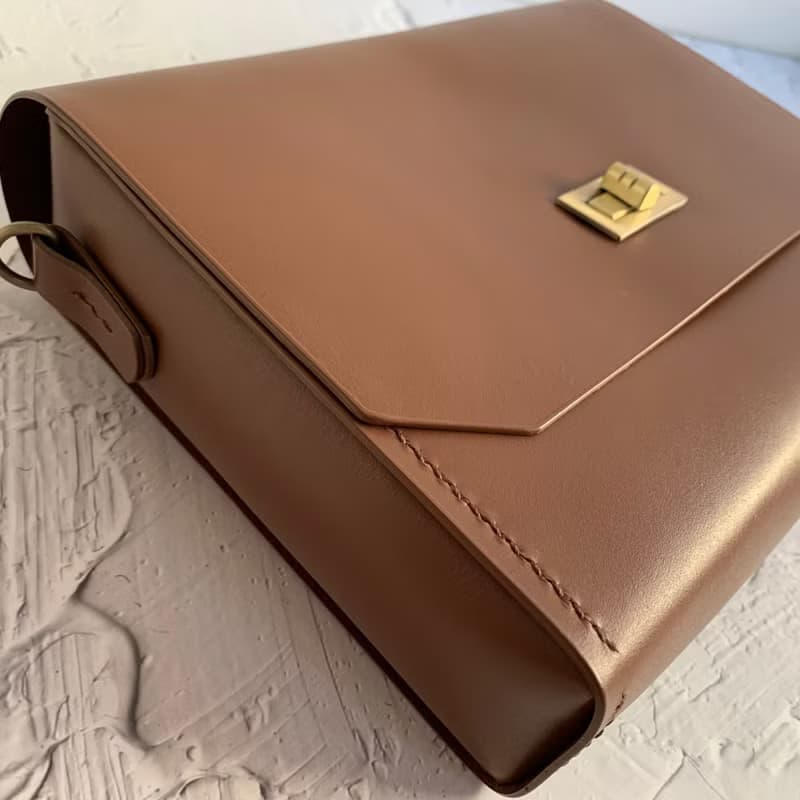 巧克力方包 皮包 肩背包 手拿包