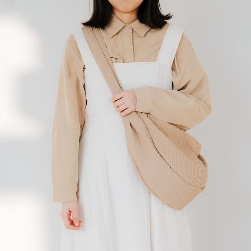 半月胖胖包 米白 拿鐵 抹茶拿鐵