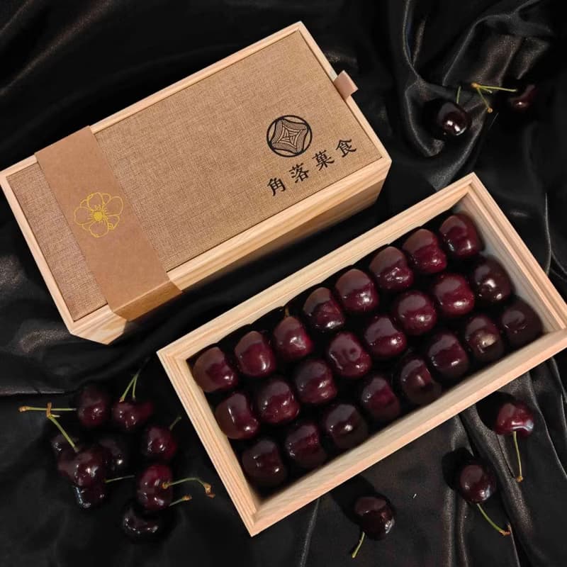 美國櫻桃小木盒水果禮盒