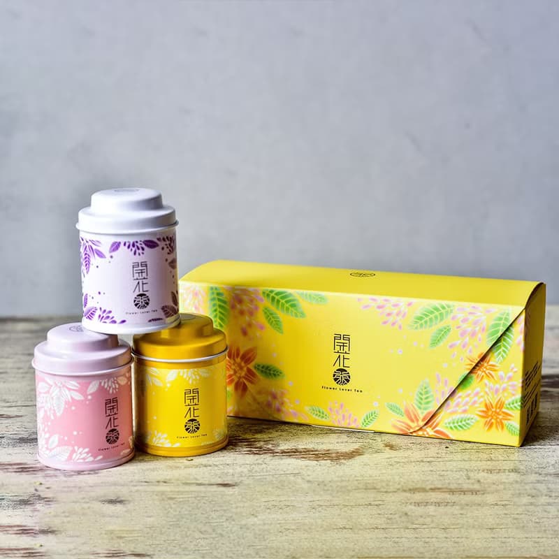 【開花茶】工藝花茶_會開花的茶_【2入】精緻罐裝禮盒