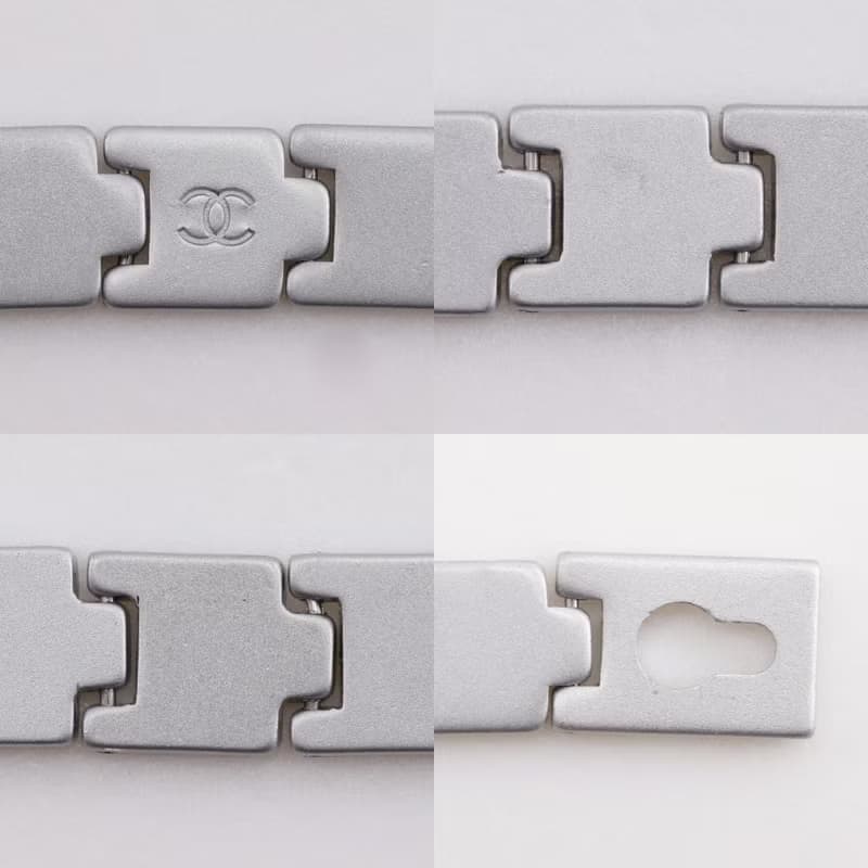 【日本直送】シャネル CHANEL ココマーク ブレスレット 99P 金属製 シルバー 約23.5g レディース【中古】