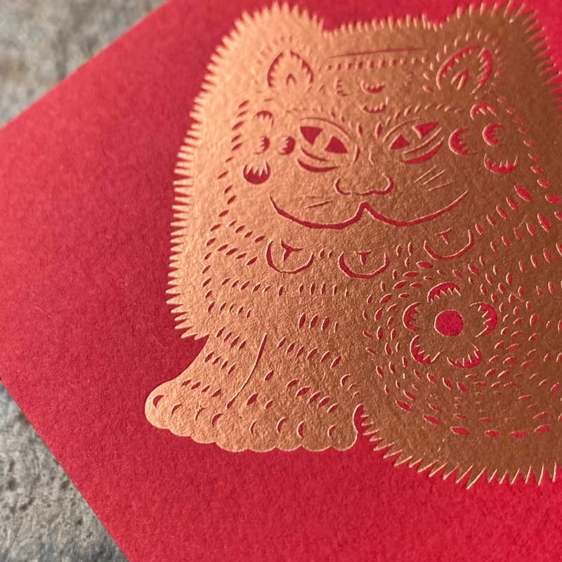 馬年開運春聯斗方/招財貓/7cm